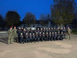 Avec le 1er régiment de Spahis à Valence